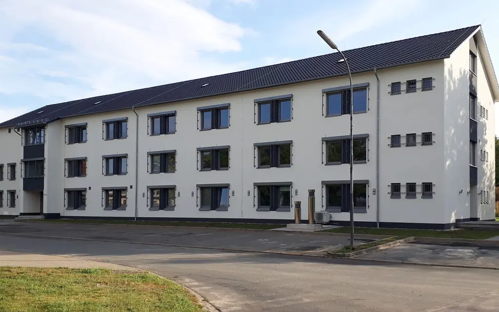 Gebäude der Kurmainz-Kaserne in Mainz
